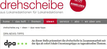 Screenshot www.drehscheibe.org