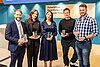 – Vlnr: Johannes Reichart, Konstanze Nastarowitz, Dunja Ramadan, Ingo Dachwitz und, in Vertretung von Hanna Resch, Julian Werner.