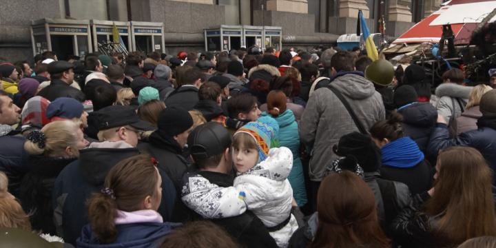 Kiew – auf den Barrikade 2